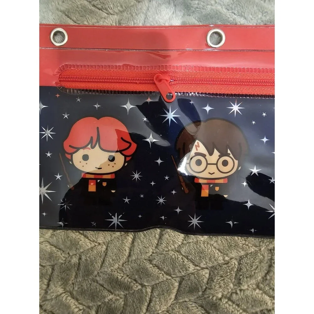 Harry Potter Zipper Pouch Makeup Pencil Bag NEW with Tags Hogworts Cosmetic Bag